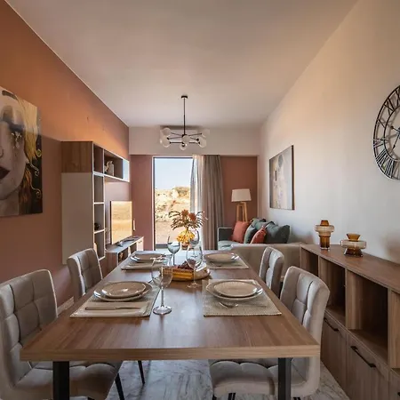 Cretan Sea View 10mins To Beach, Old Town, Lejlighed