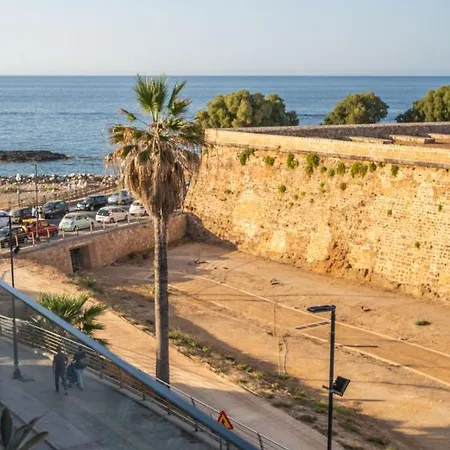Appartement Cretan Sea View 8mins To Beach,old Town, La Canée